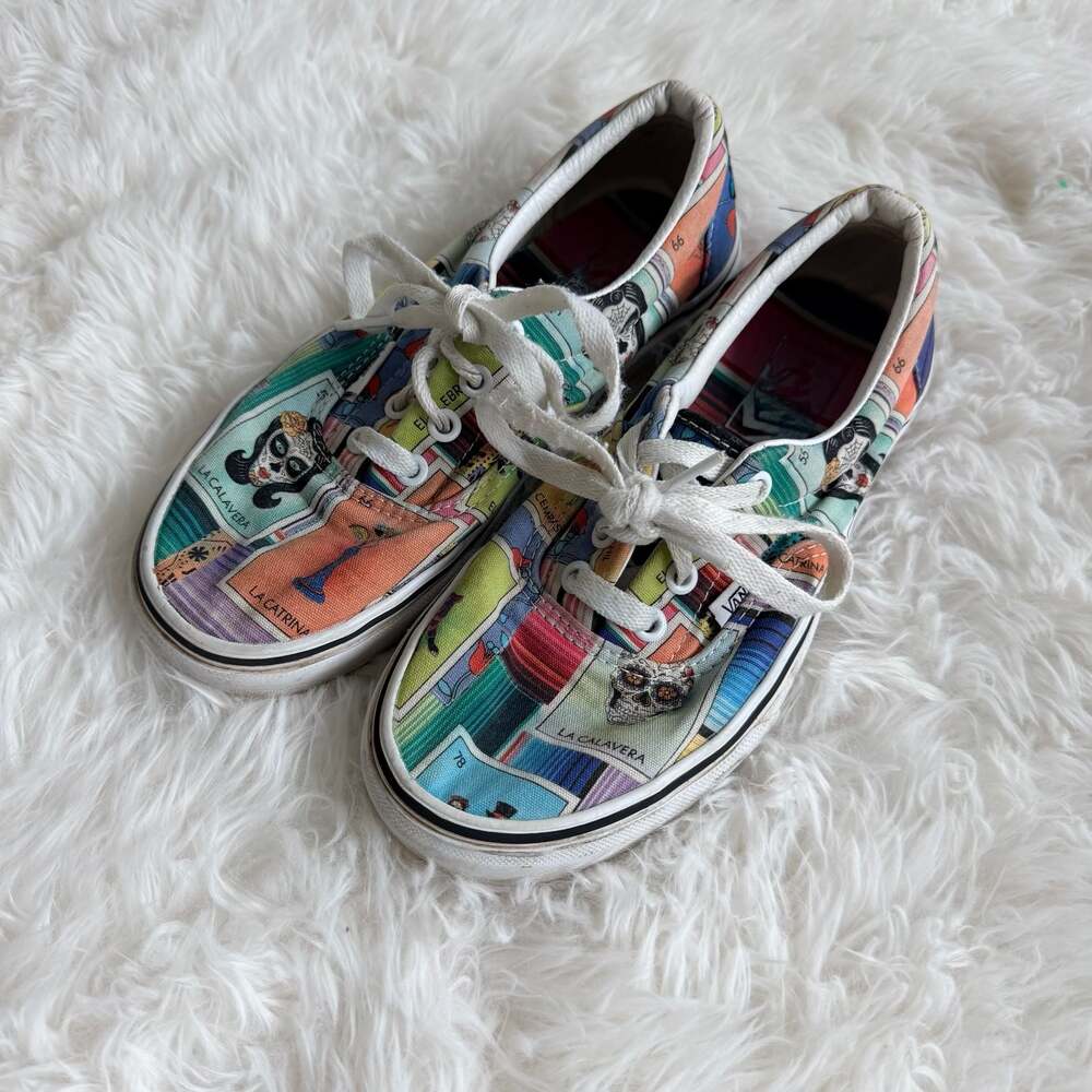 Vans Loteria Era Limited Edition Day of the Dead Multicolor Sneakers
